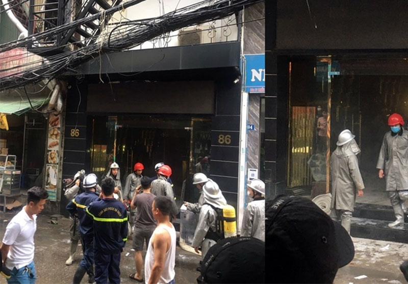 Hà Nội: Kịp thời dập tắt đám cháy ở Triều Khúc